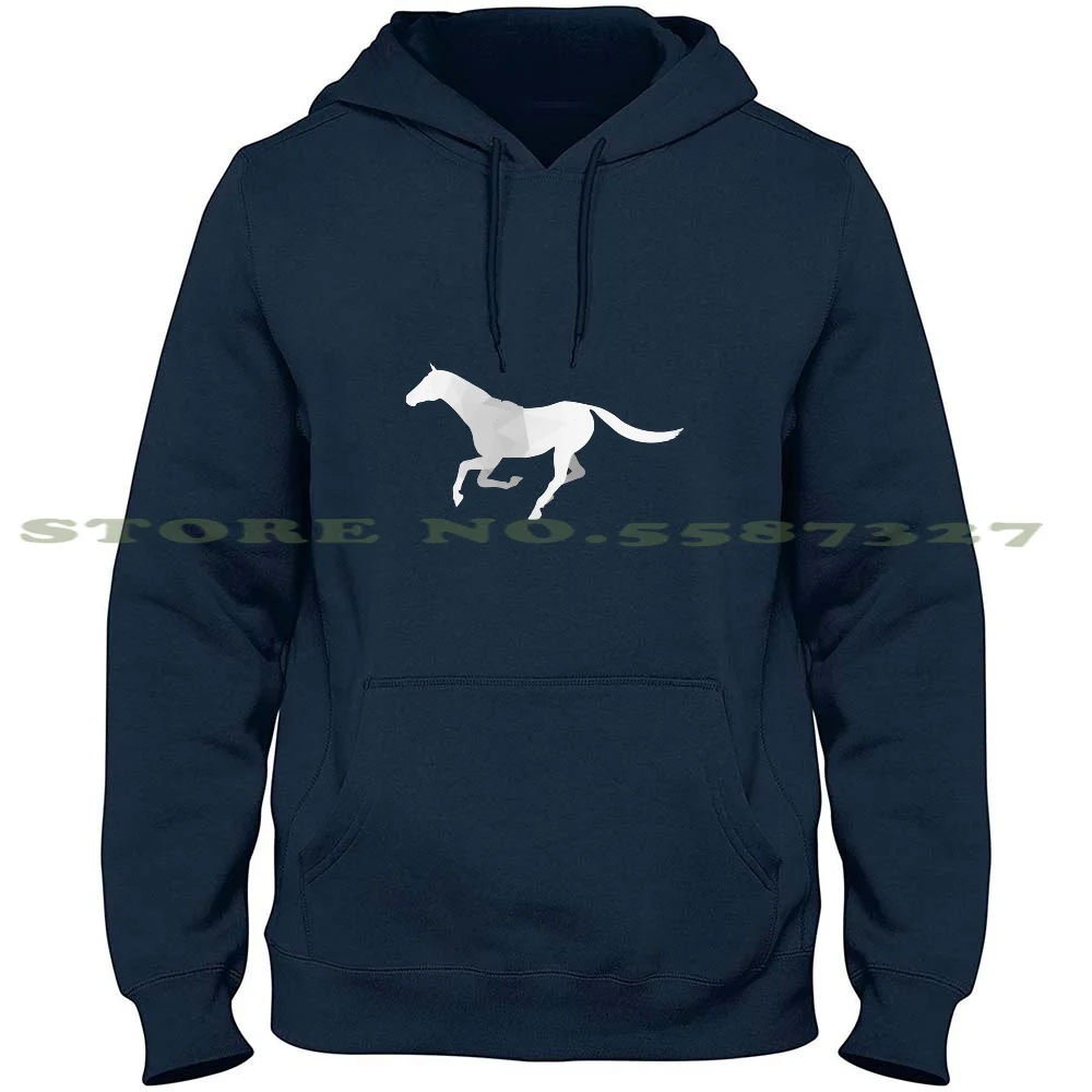 

Horse Hoodies Sweatshirt For Men Women Logo Identity Template Animals Horse Vector Silhouette Black Stallion Pets Mammals