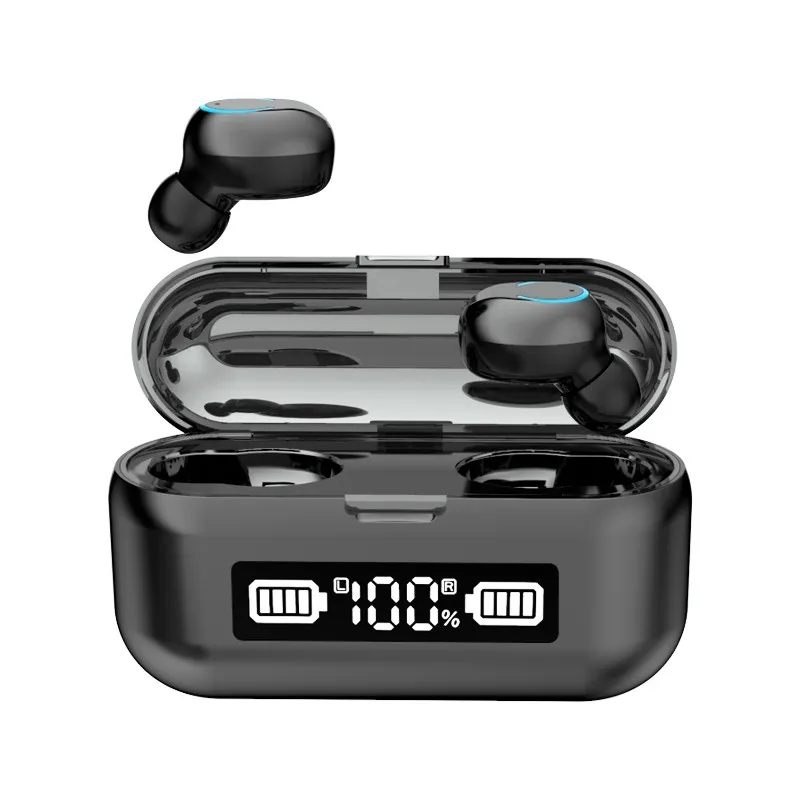 

TWS-наушники с поддержкой Bluetooth 5,0 и сенсорным управлением, 2000 мА · ч