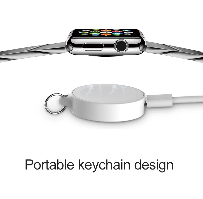 Magnetic Wireless Charger For Apple Watch 1 2 3 4 Charging Portable USB Dock Station I | Электроника