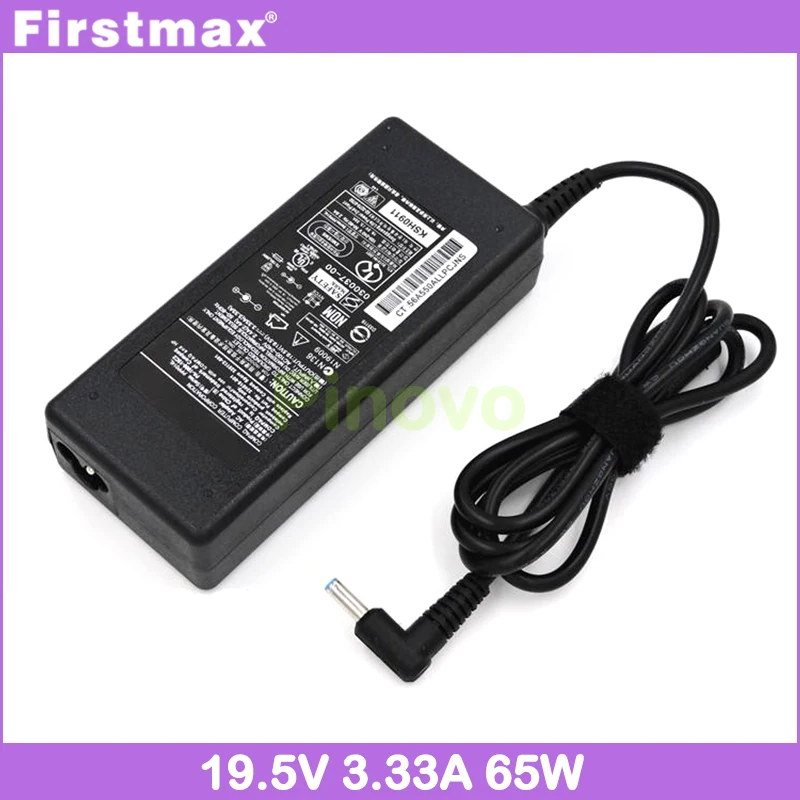 

Firstmax laptop ac power adapter charger 19.5V 3.33A 65W for HP 14-dk0000 14g-bx000 14q-by000 14q-cs0000 14q-cy0000 14s-cr0000