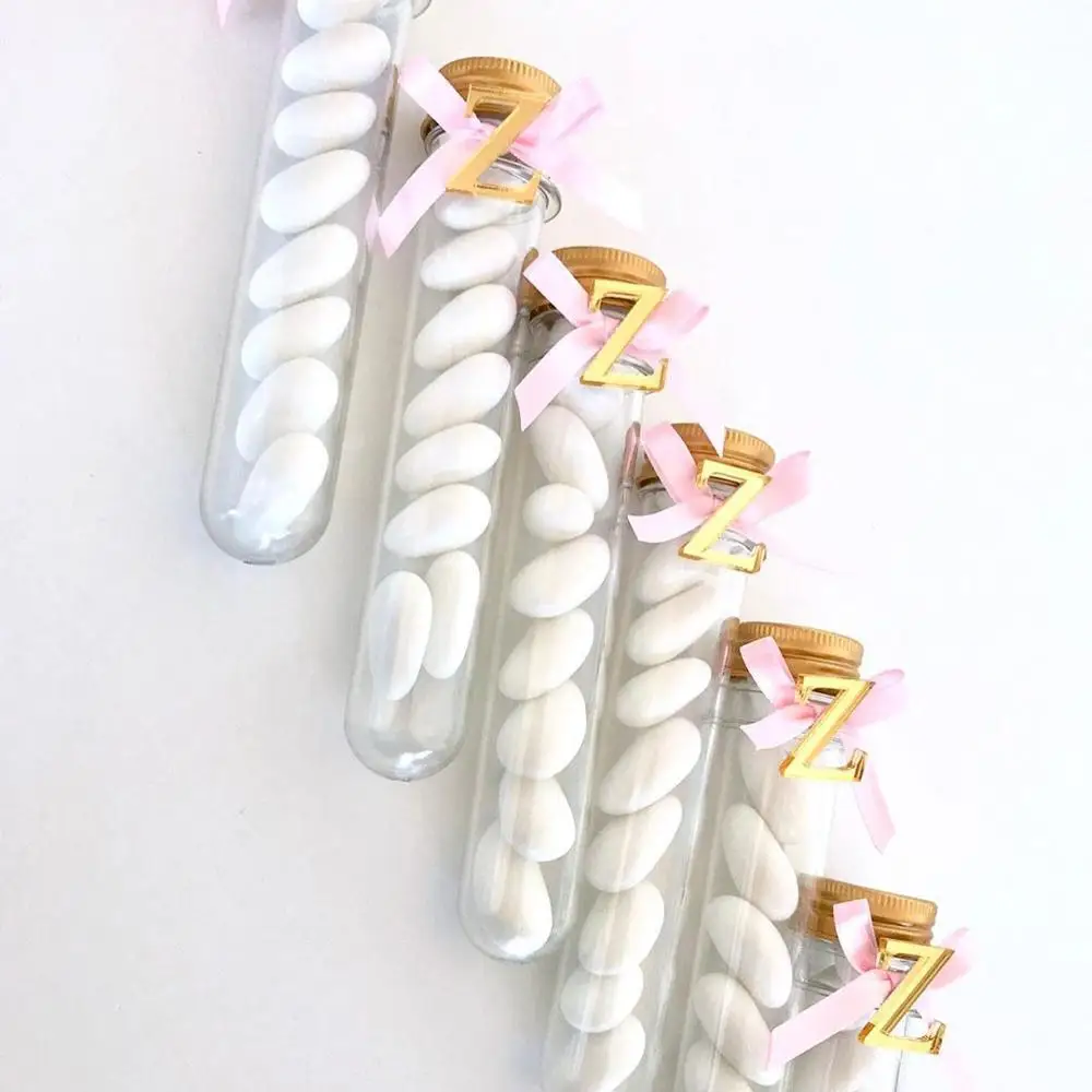 12x персонализированные буквы лазерной резки детский душ Крещение место карты