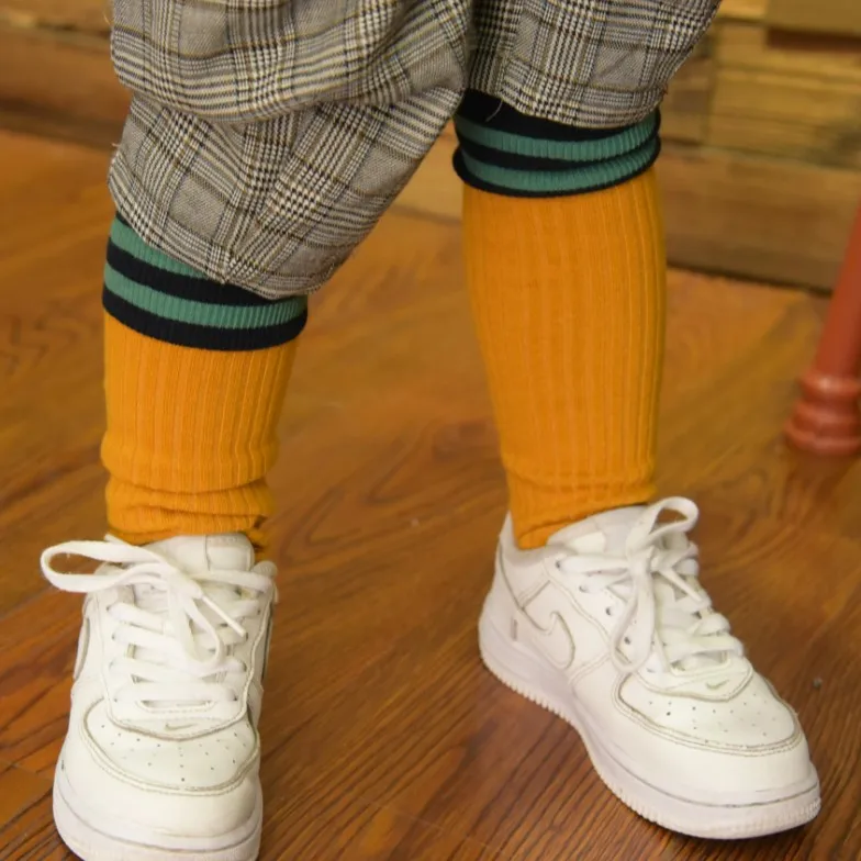 От 1 до 10 лет детские носки креативные высокие с крыльями ручной работы для