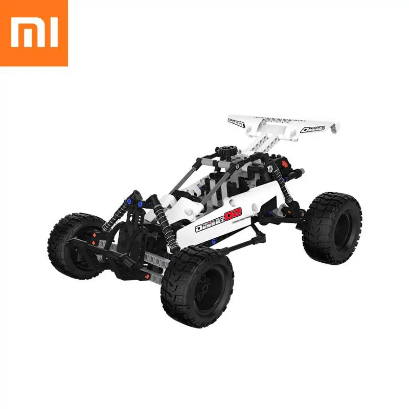 Строительные блоки Xiaomi Mitu робот пустыня гоночный автомобиль DIY Развивающие