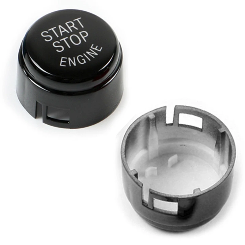 1 * Совершенно новая глянцевая черная пластиковая кнопка включения и остановки