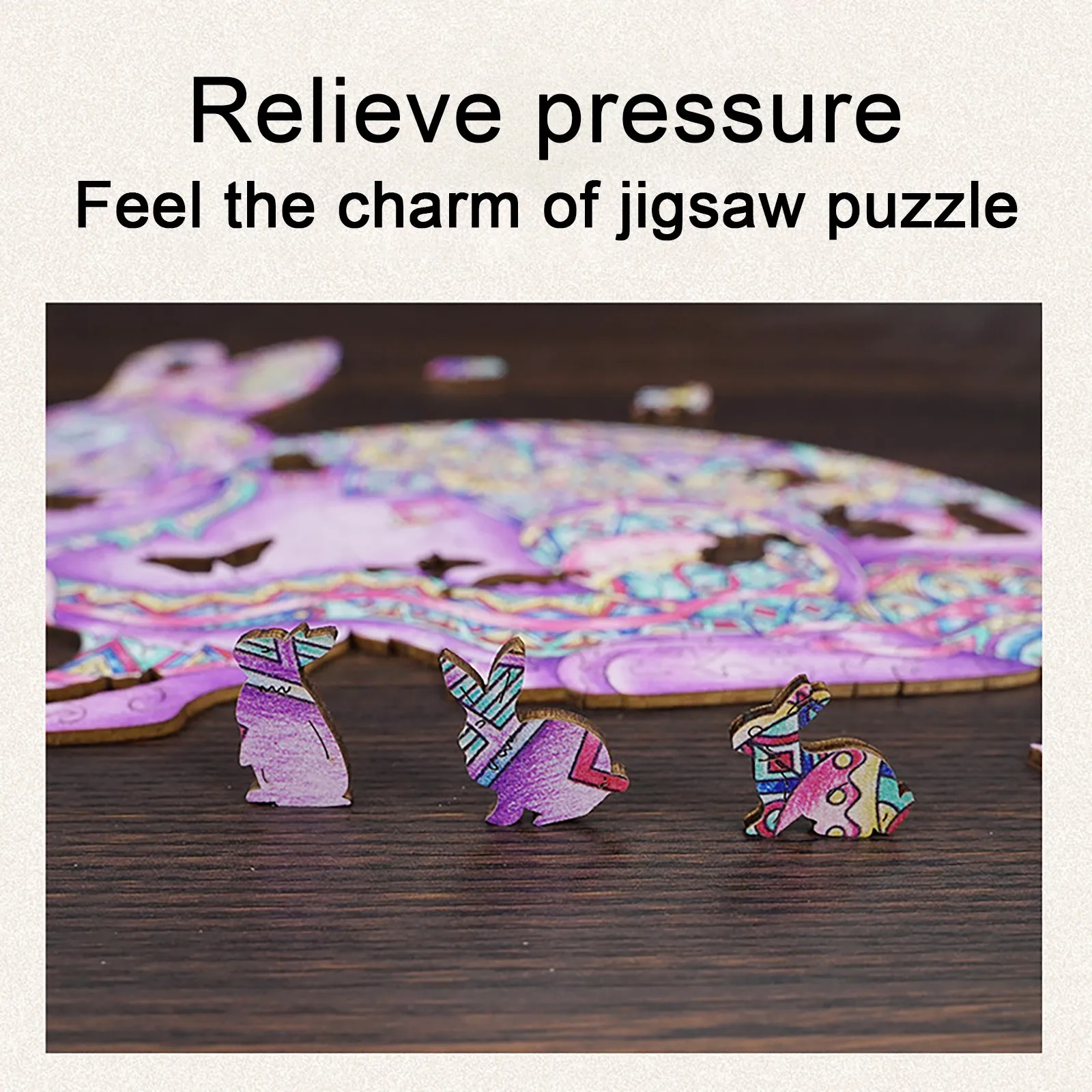 

Big-eyed Owl Wooden Puzzle Unique Shape Pieces Animal Gift for Adults and Kids Puzzle Toys Interesting Toys Kids Friends Gift