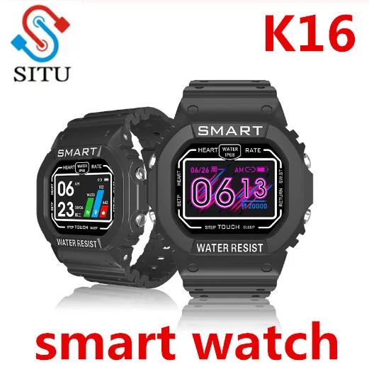 Умные часы K16 для мужчин и женщин Детские Водонепроницаемые Смарт-часы плавания с