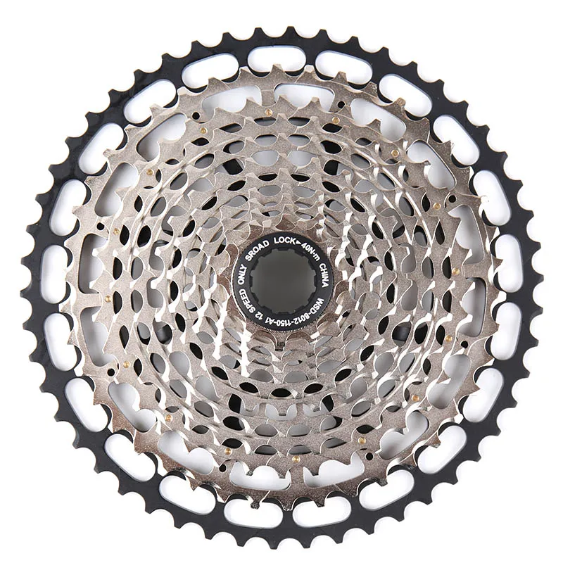 SROAD 12 скоростей MTB велосипед кассета 11 50 т сталь CNC Сделано 12s Freeewheel супер