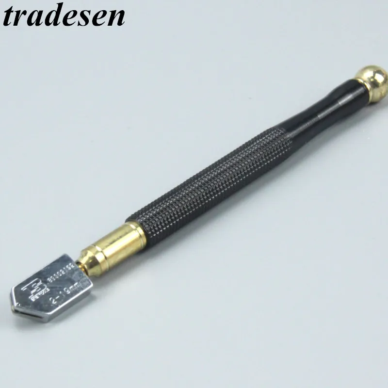 Алмазный резак для стекла металлическая ручка 1 шт. | Инструменты