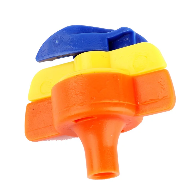 Оранжевый разбрызгиватель с вращением на 360 градусов для сада полива воды микро