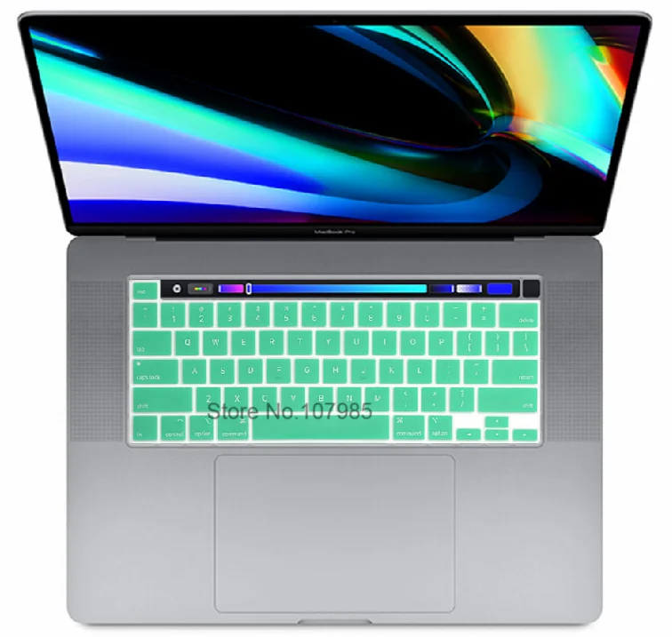 Силиконовый чехол для клавиатуры с английской и американской версией защита