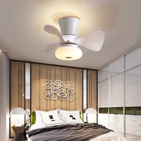 nordic loft smart ceiling fan lamps dimming kitchen bar childrens bedroom decor led lighting with remote control 110v 220v