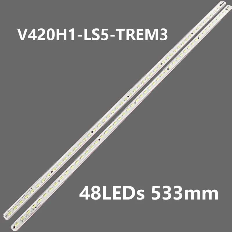 Светодиодная лента для подсветки sk yworth 42E550D 2 шт. 48 светодиодов 533 мм - купить по