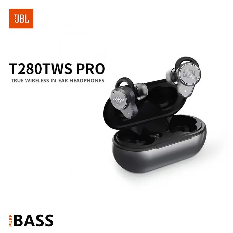 JBL T280TWS Pro шумоподавляющие наушники TWS Bluetooth 5 0 спортивные чистый бас IPX5