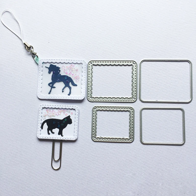 Геометрическая форма для ножа металлическая Форма резки набор серебряных форм