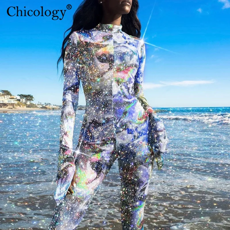 Chicology краситель для галстука принтом принт спортивный комбинезон с длинным