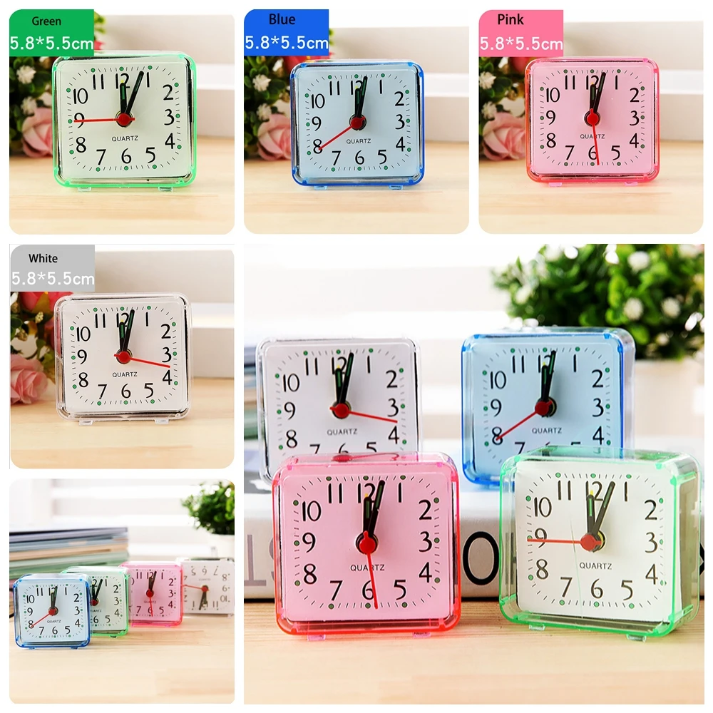 Цифровые настенные часы настольные квадратная маленькая кровать компактный