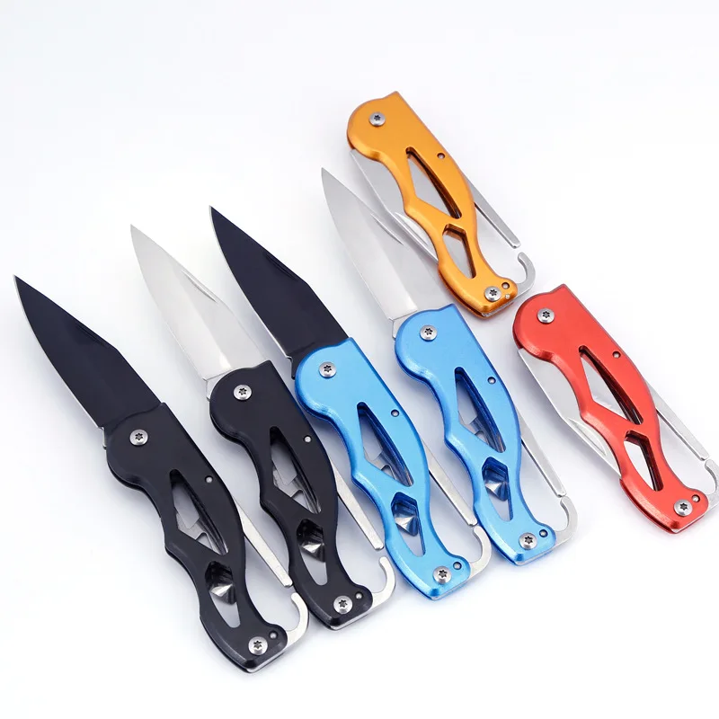 

Outdoor Cutlery Color Folding Cutlery Gift Cutlery Mini Pocket Cutlery Multi-function Camping Cutlery Pocket Cutlery