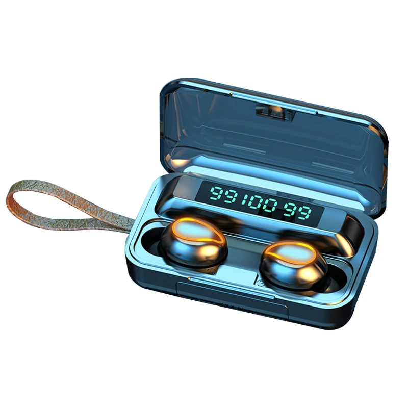 Новинка 2020 Bluetooth наушники 2000 мА/ч беспроводные 9D HIFI спортивные водонепроницаемые