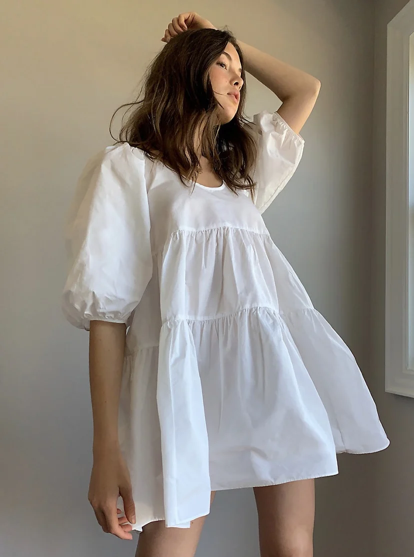 Zenaide A Line Summer Dress Sundress 
