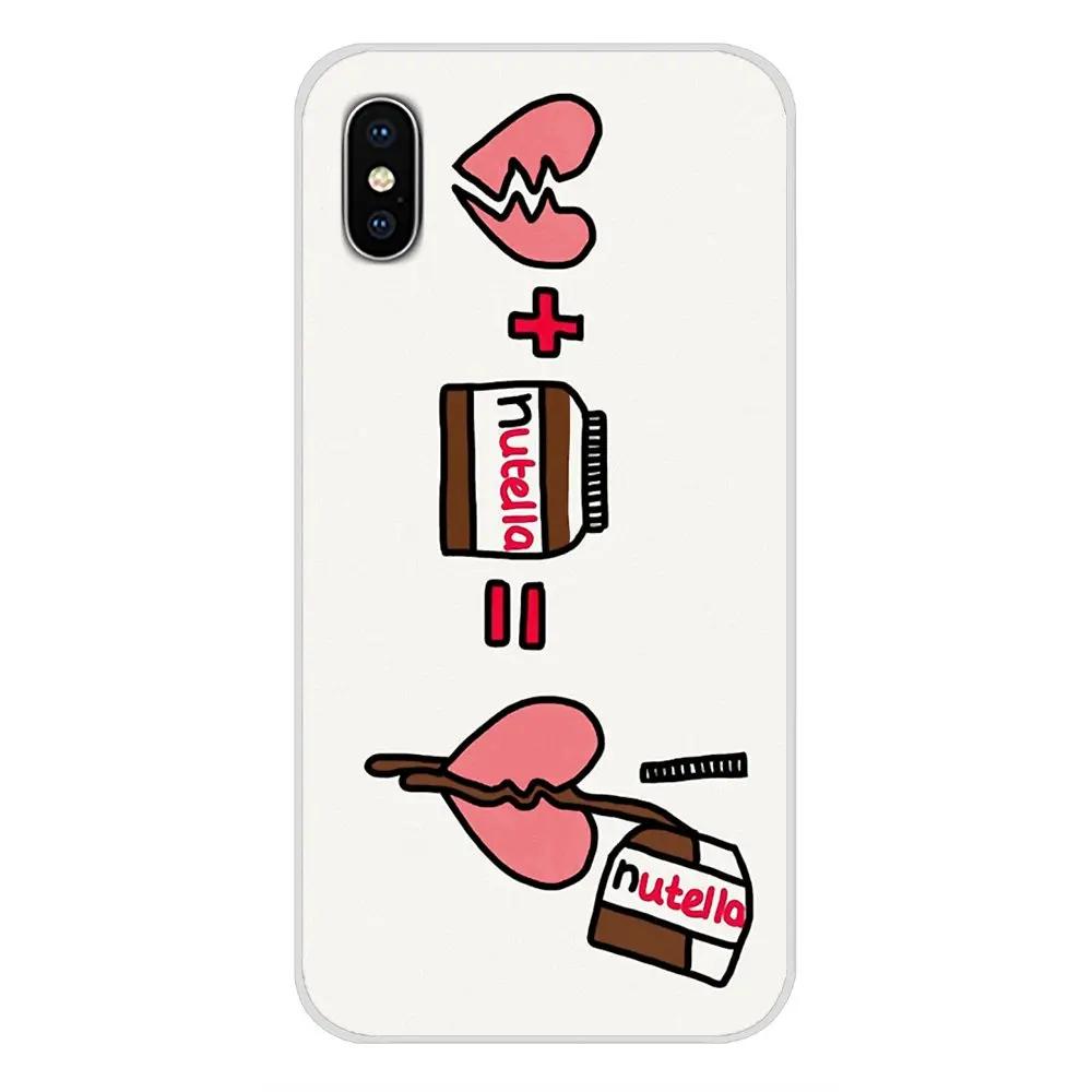 Кавайная нутелла для Huawei Mate Honor 4C 5C 5X 6X 7 7A 7C 8 9 10 8C 8X 20 Lite Pro - аксессуары для телефона в виде чехла.