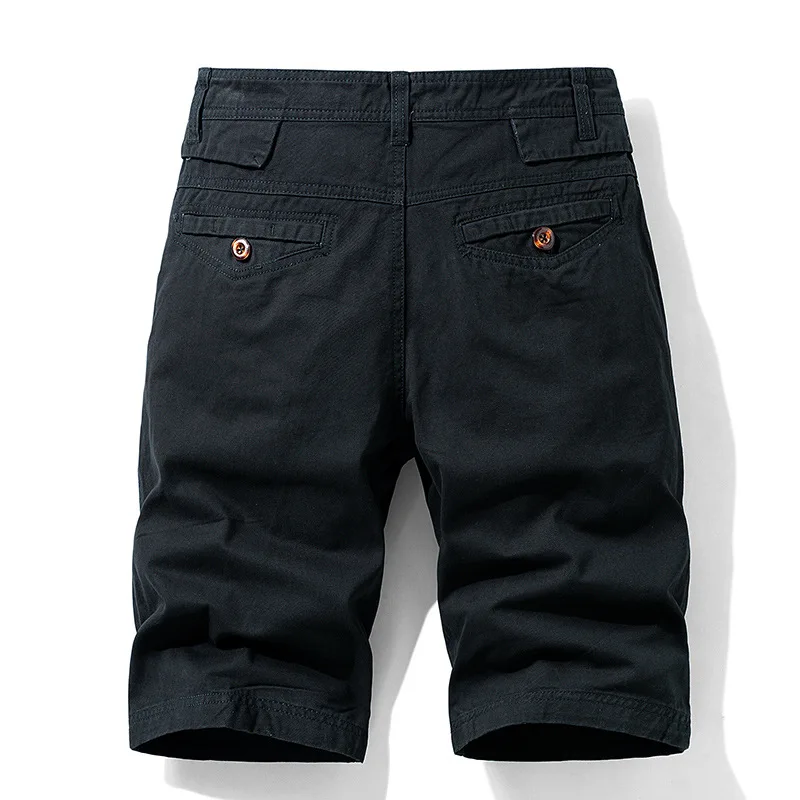 Red Cargo Shorts Men Cotton Bermuda Male New 2020 Summer Men's Baggy Military Zipper Pants Cheap Tactical | Мужская одежда