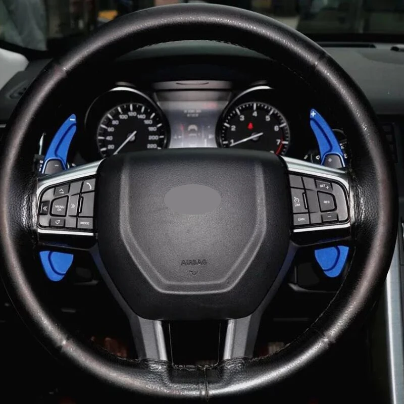 

1 paar Aluminium Legierung Auto In Getriebe Paddle Shift Fit fur Land Range Rover Evoque Entdeckung Sport/Jaguar XF XE Styling