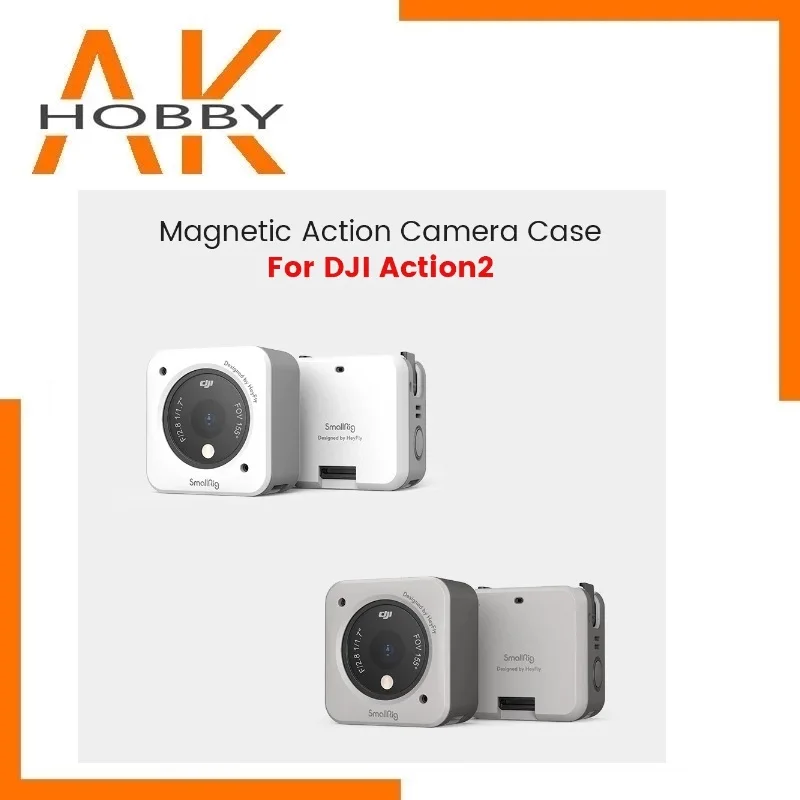 

DJI Action 2 Protective Shell Sports Camera Magnetic Protective Cover for DJI OSMO Action 2 Camera Accessories