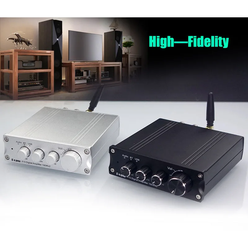 TPA3116D2 Bluetooth 5 0 цифровой усилитель мощности Qcc3003 100 Вт * 2 стерео аудио PCM5102A сабвуфер