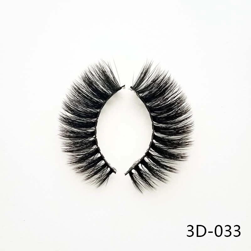 3D-028 3 пары черные настоящие норковые натуральные крестовые длинные толстые ресницы накладные ресницы Инструменты для наращивания макияжа
