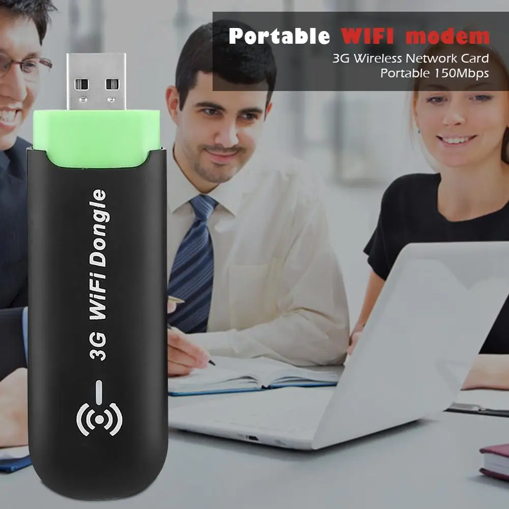 Портативный 3g Мини Wifi роутер ключ Бесплатный драйвер 150 Мбит/с USB беспроводной приемник Мобильная точка доступа Карманный 3g WiFi роутер дропшиппинг
