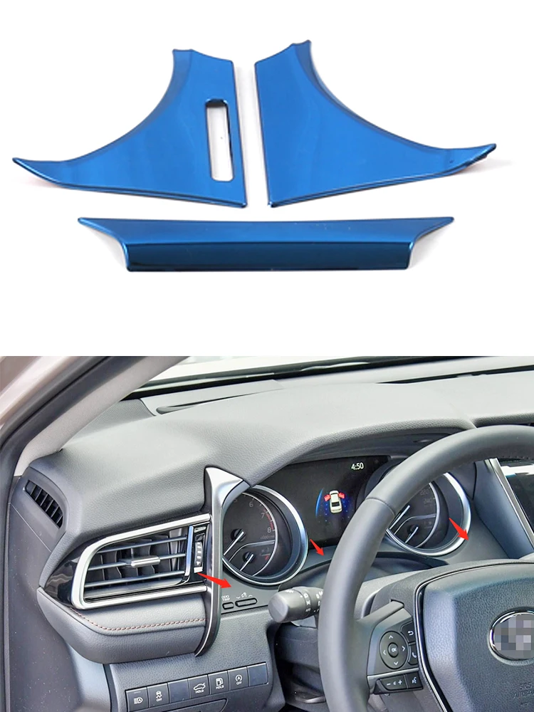 

Декоративная рамка для приборной панели автомобиля Toyota Camry 2018 2019 2020