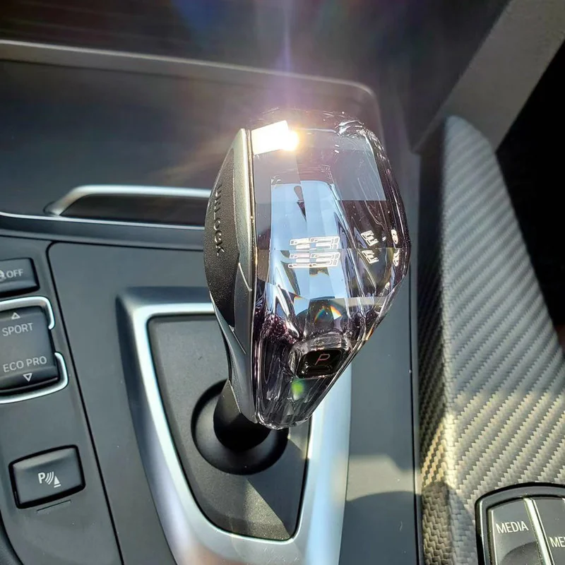 

Подходит для BMW's Full Range Crystal ручка переключения передач Refits Рычажная Шестерня автомобиля 1234 Series F