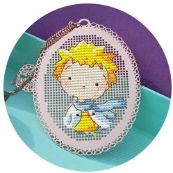 JS073 Новая лиса DIY ремесло Стич вышивки крестом металлическая Закладка серебро Золотой Рукоделие Вышивка ремесла счетный крест-строчка - Цвет: JS073