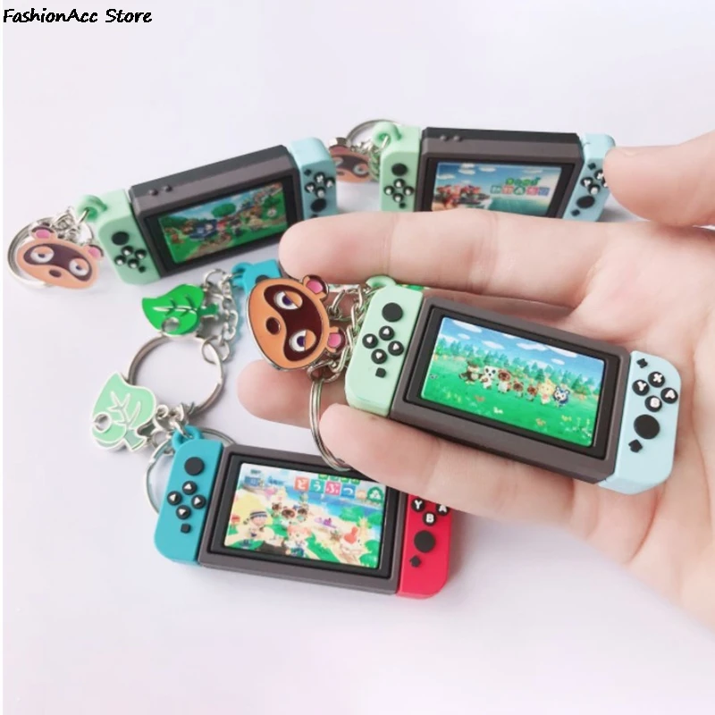 

1pc Game Machine Keychians Mario Key Chain Fashion Bag Pendant