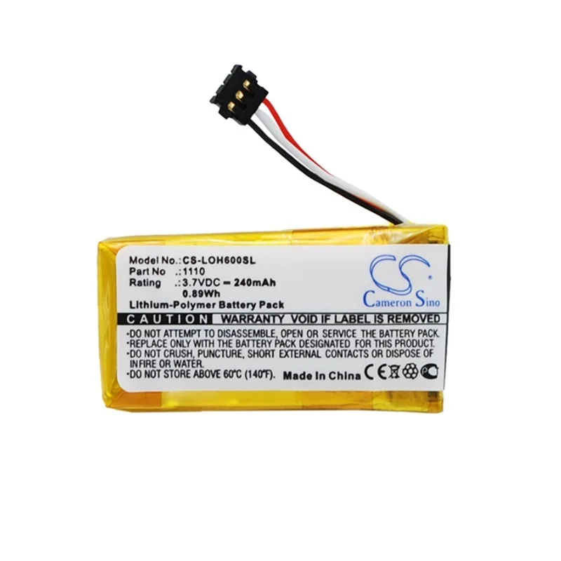 Аккумуляторная батарея 1110 для наушников Logitech H600 новая литий-полимерная