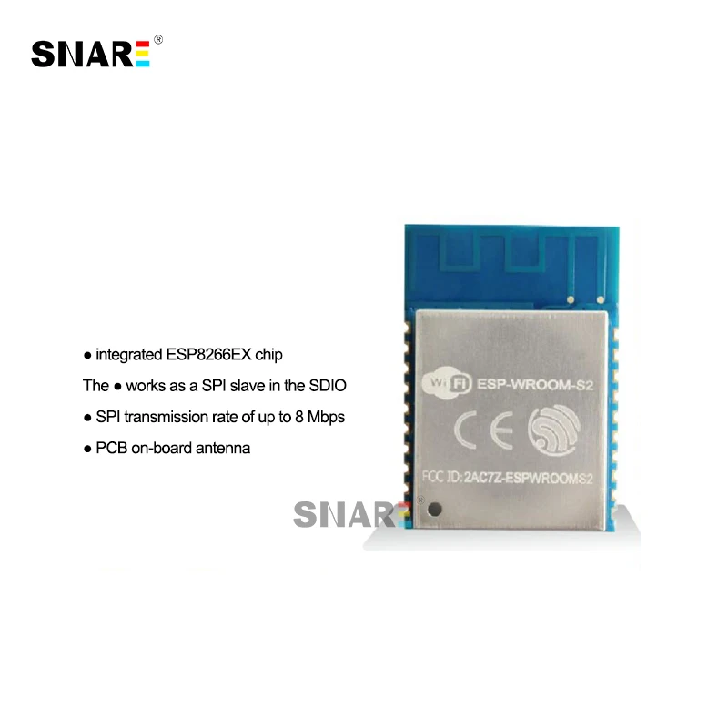 1 шт. Espressif системы ESP-WROOM-S2 ESP8266EX модуль (16 Мбит/с) SPI Интерфейс