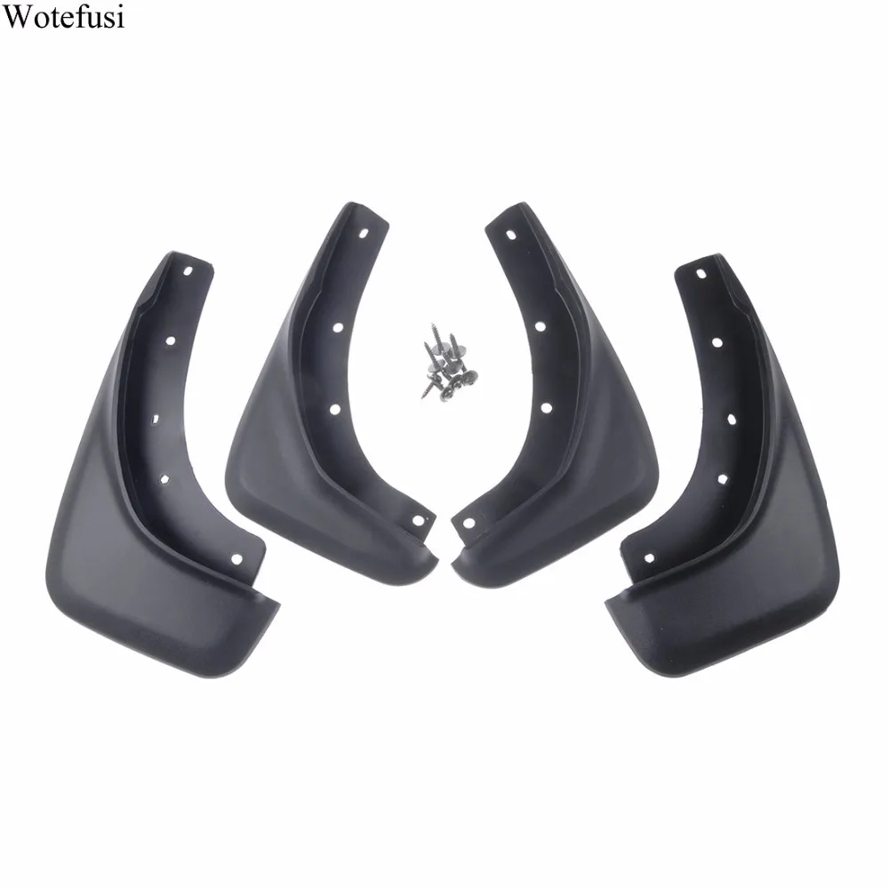 

Wotefusi 4pcs Front Rear Splash Guards Mud Flaps Mudguards For Volvo S40 2009-2016 2009 2010 11 12 13 2014 2015 2016 [QPA252]