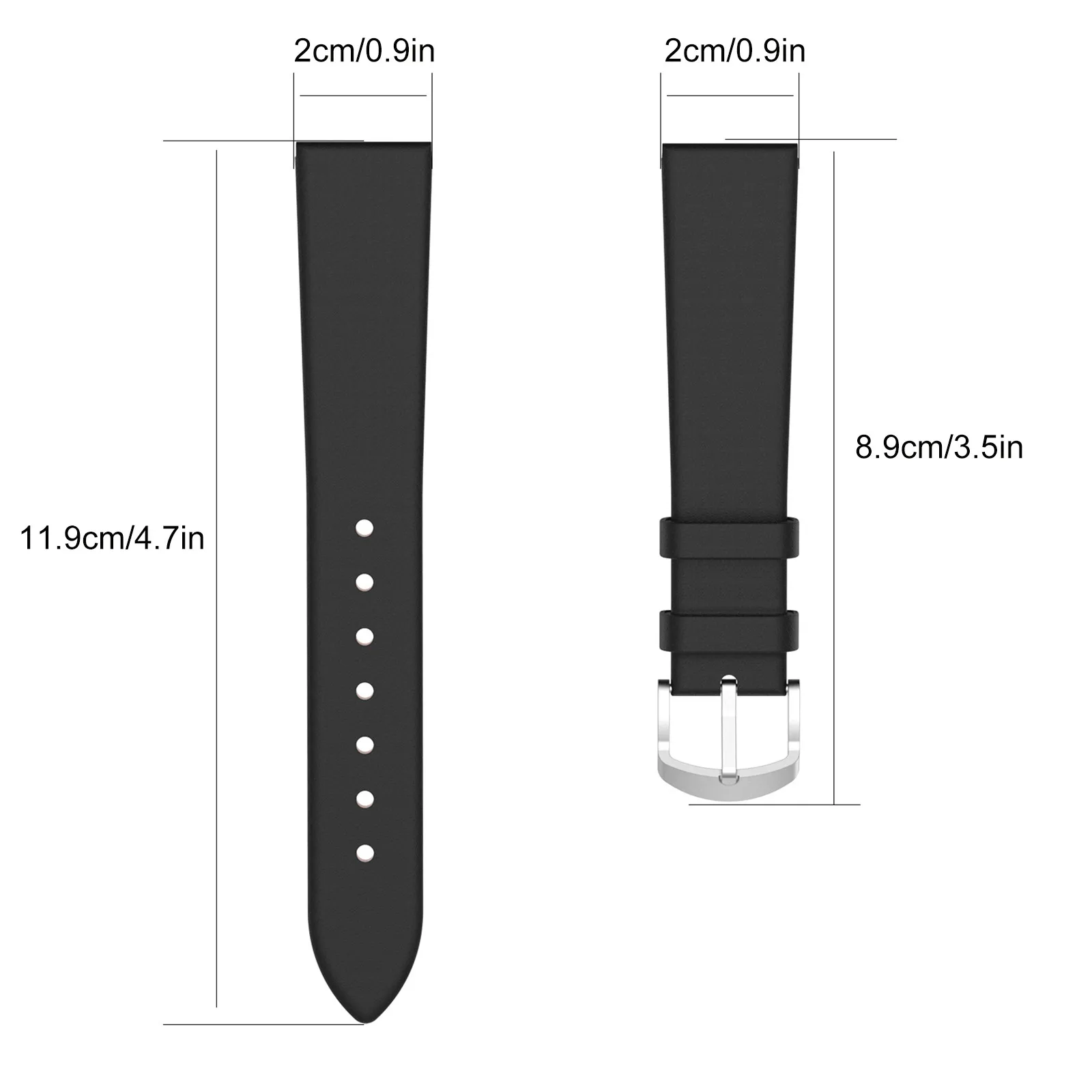 

Watch Band Compatible for Po lar Ignite Adjustable Replacement Strap Business