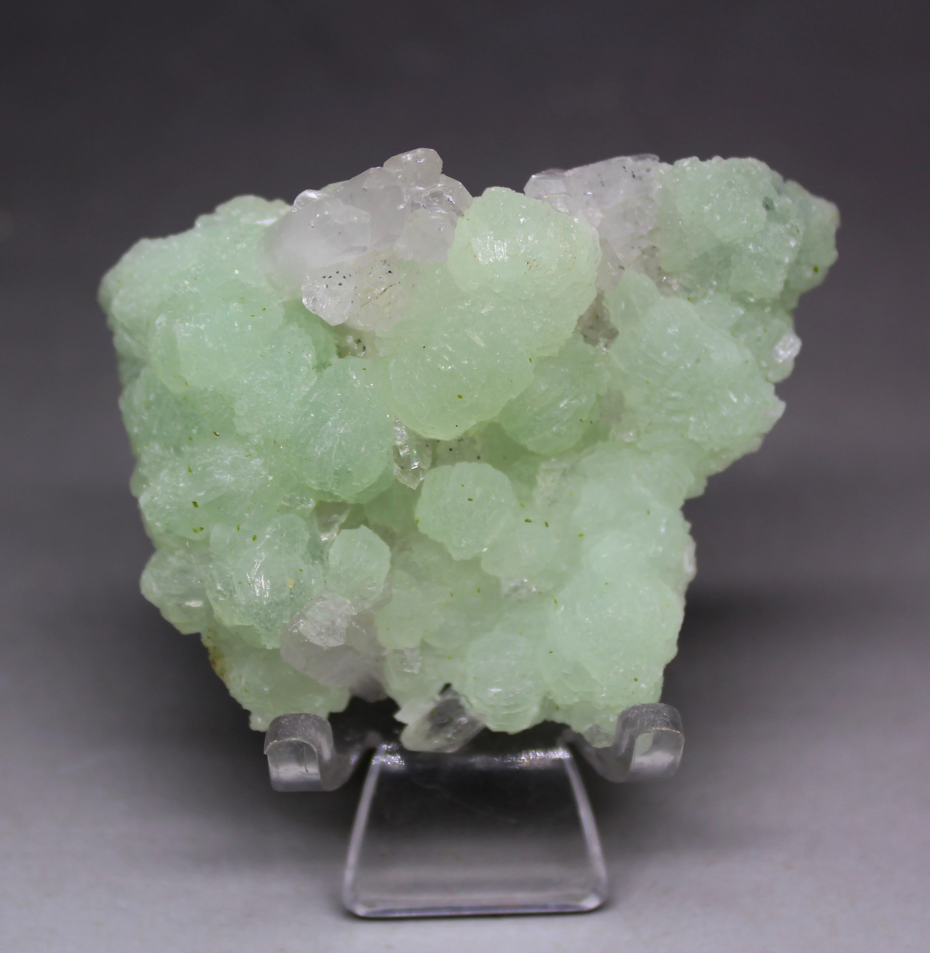 40 г натуральный прегнит и белый кристалл симбиотические минеральные образцы