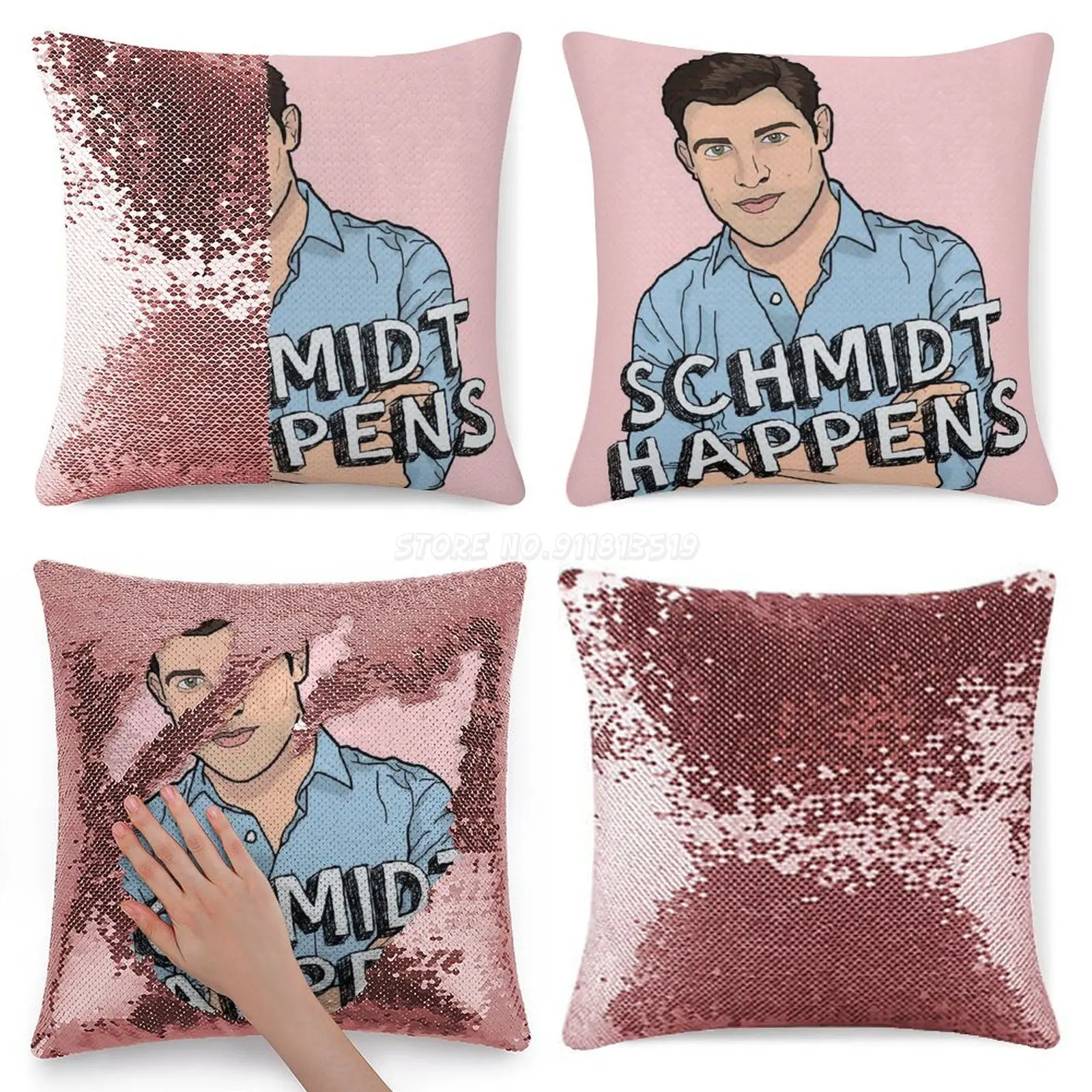 Шмидт происходит блесток наволочка с блестками подушка для вечерние кафе дома