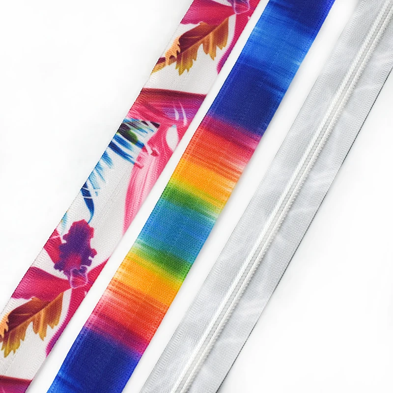 Невидимые нейлоновые молнии с принтом 2/4 м 5 # | Дом и сад