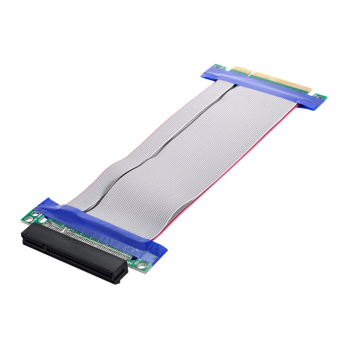 CY PCI-E Экспресс 8X до 8x штекер-гнездо слот Райзер удлинитель карта гибкий кабель 20