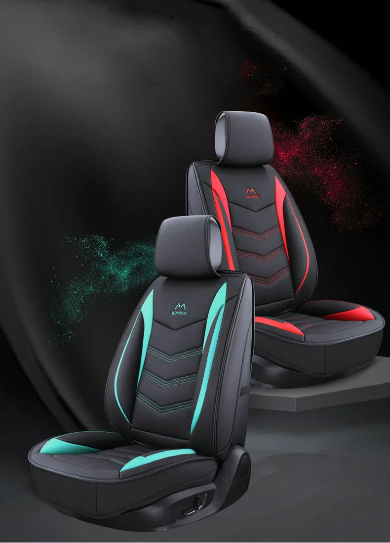 Universal car seat cover leather for mercedes benz c200 e300 w124 w211 w212 w203 w204 w205 ML accessories stickers on cars | Автомобили и