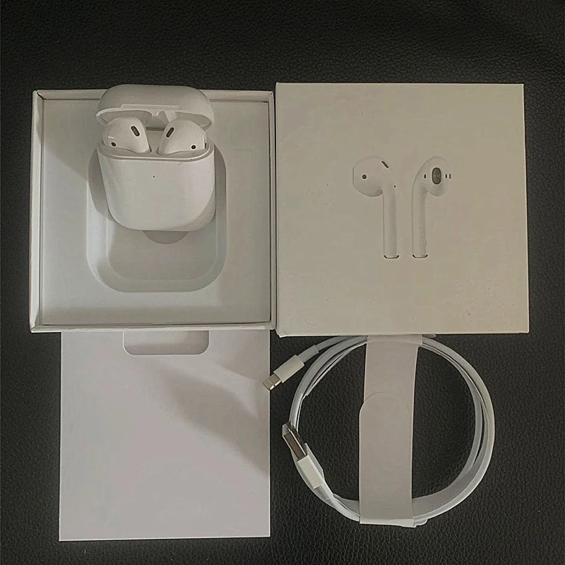 Murah Baru Diterapkan Untuk Airpodings 2 Pro 3 Earphone Bluetooth Nirkabel Dengan Pemosisian + Perubahan Nama + Pengisian Daya Nirkabel + Sensor Pintar + ANC