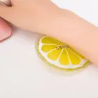 Летняя портативная мини-физиотерапия, искусственная кожа, симпатичная мультяшная круглая форма, яркие цветные фрукты, холодный компрессор, искусственная кожа U2JD