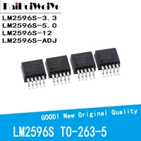 5pcslot lm2596hvs 3 3 lm2596hvs 5 0 lm2596hvs 12 lm2596hv adj lm2596hvs to 263 three side switch output voltage regulator