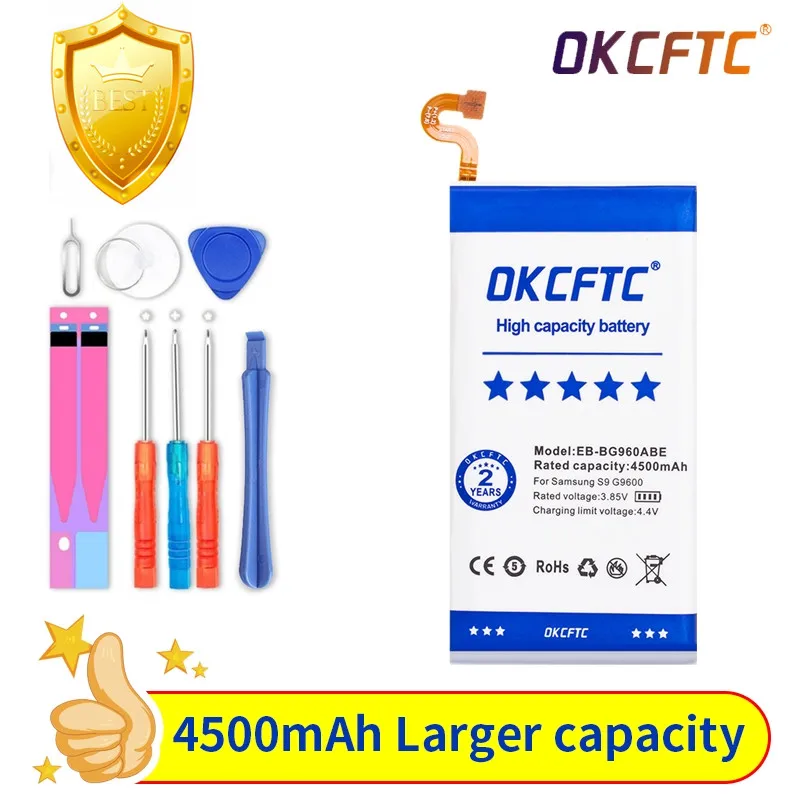 

Оригинальная запасная батарея для телефона Samsung Galaxy S9 G9600