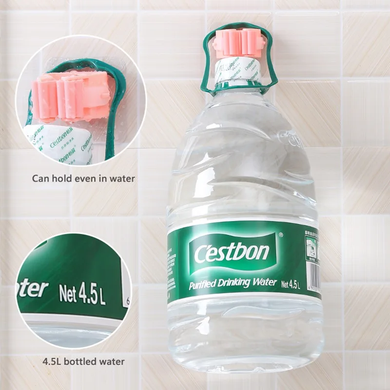 3 шт. держатель для швабры настенный бытовой клей хранения метлы вешалка крючки