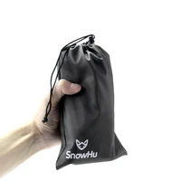 snowhu waterproof black protective storage bag for gopro hero 9 8 7 6 for yi 4k for eken camera accessories gp52