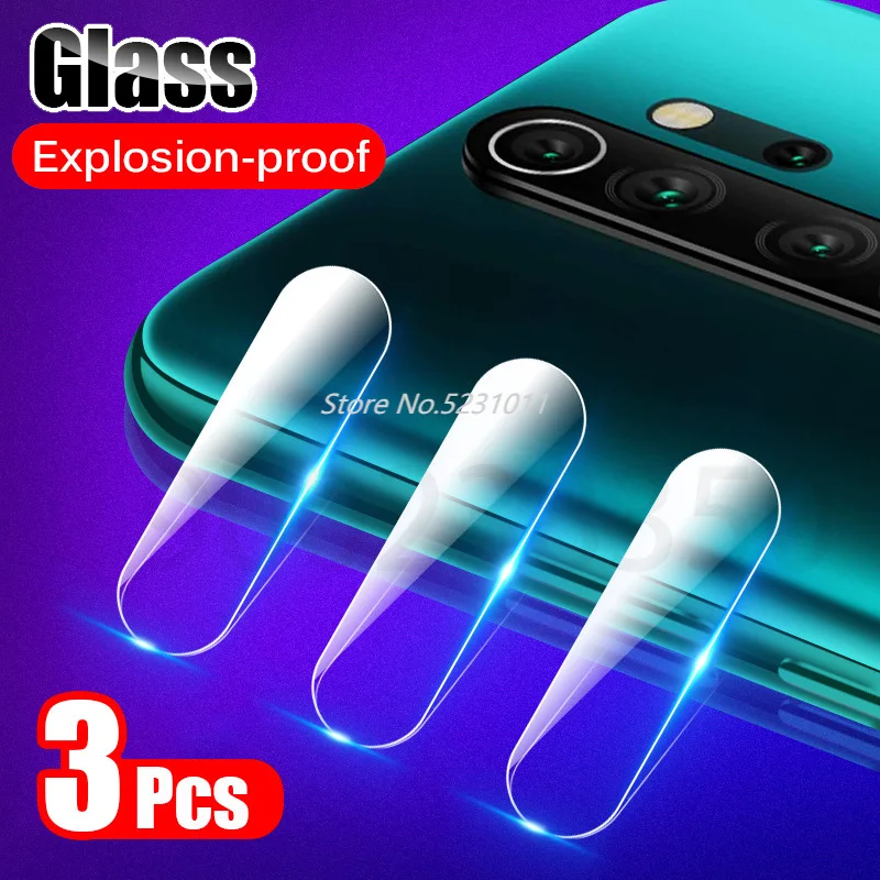3 шт. защитный стеклянный чехол для камеры Xiaomi Redmi Note 8 7 5 9 Pro Защитное стекло экрана